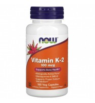 Vitamin K-2 100 mcg 100 caps NOW